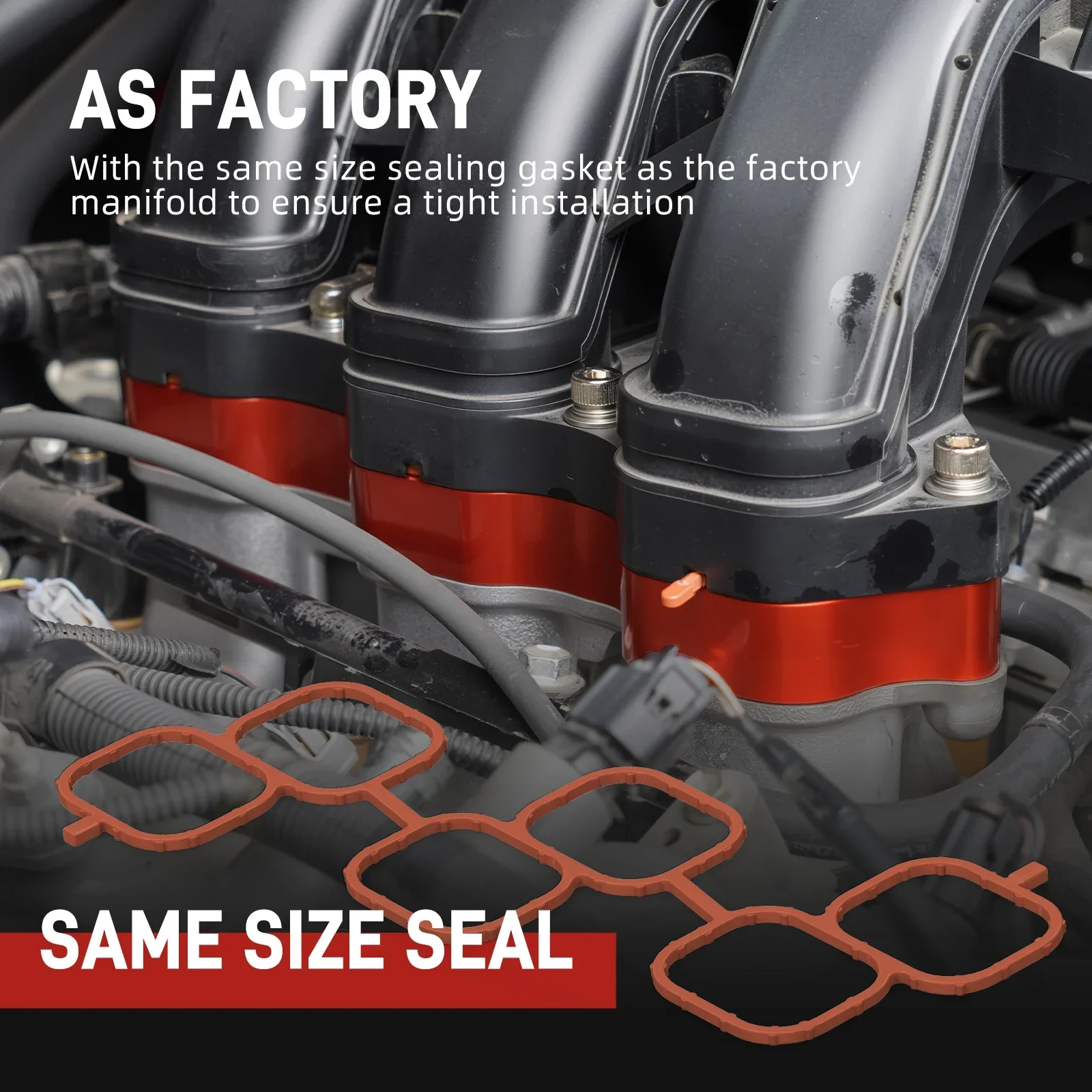 Toyota FJ Cruiser / 4Runner / Tundra 4.0L V6 Billet Aluminum Intake Manifold Adapter 1GR-FE 2010 - 2024 - Image 3