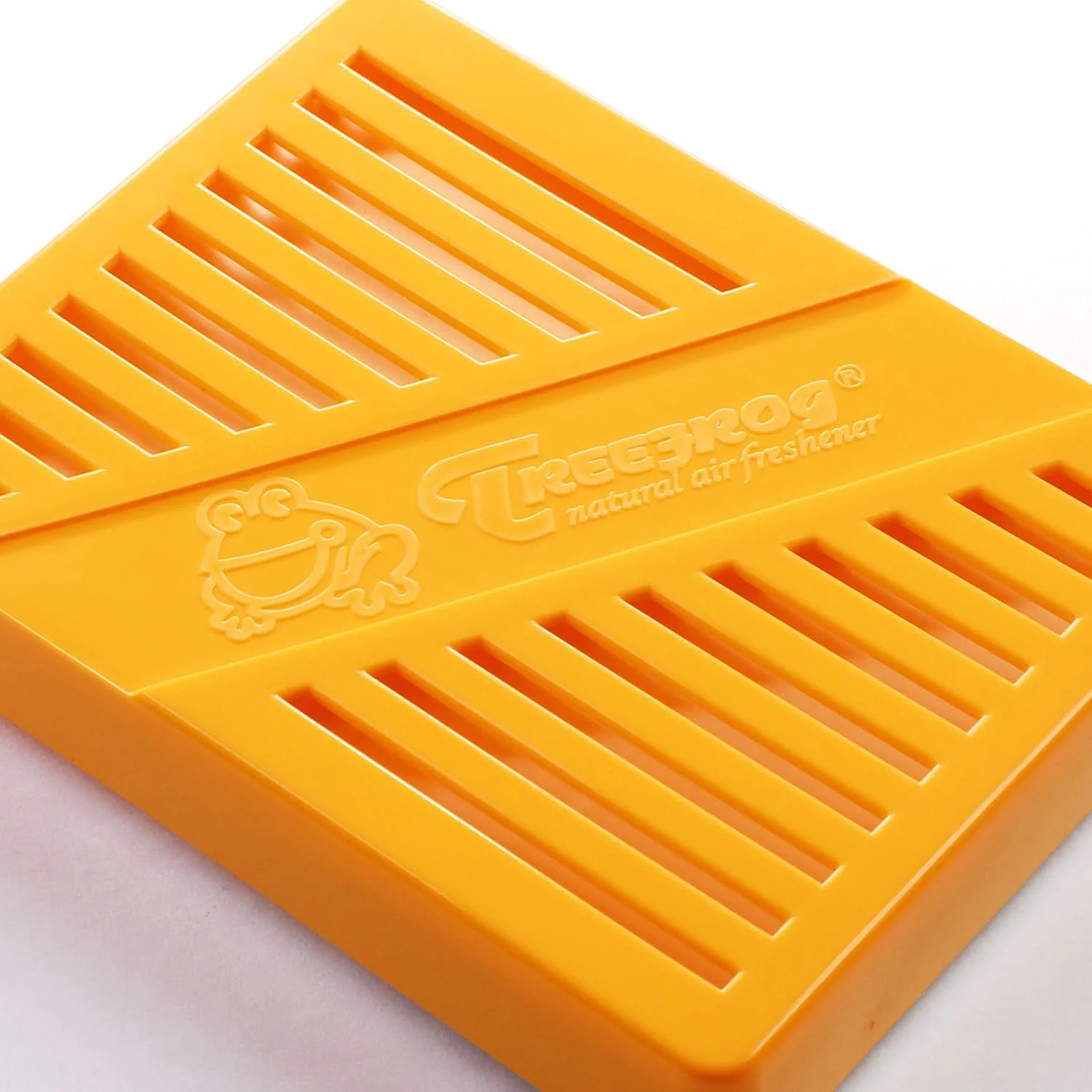 Tree Frog 2-in-1 Fresh Box Duo Air Freshener - 200g Gel Lemon/Orange - Image 5
