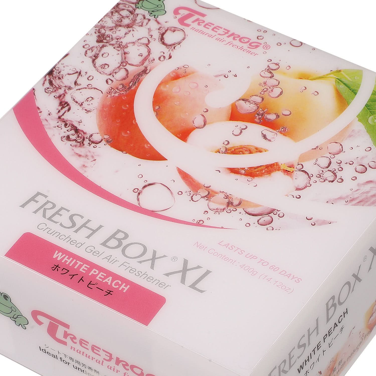 Tree Frog Fresh Box XL Air Freshener - White Peach 400G - Image 4