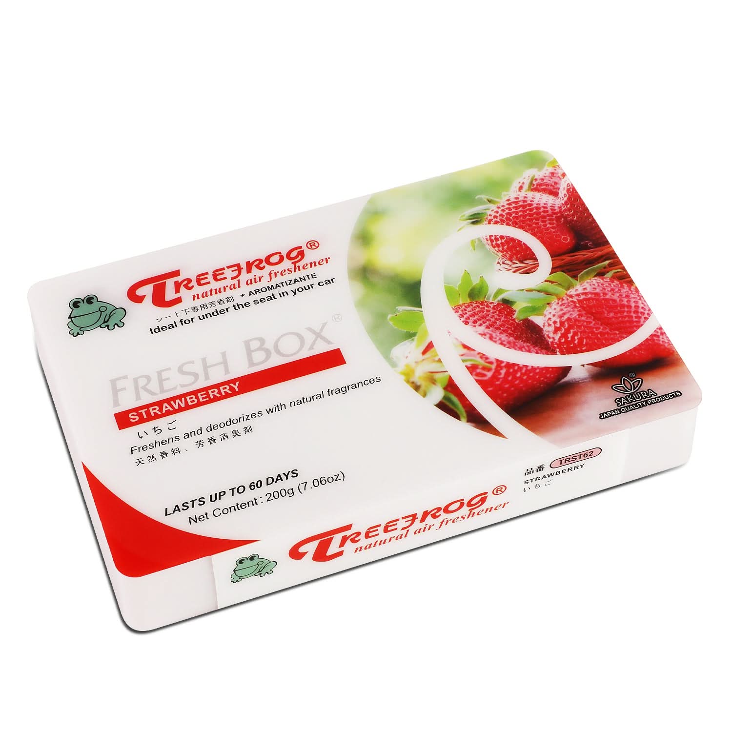 TreeFrog Fresh Box Air Freshener - 200G Brick - Strawberry - Image 2
