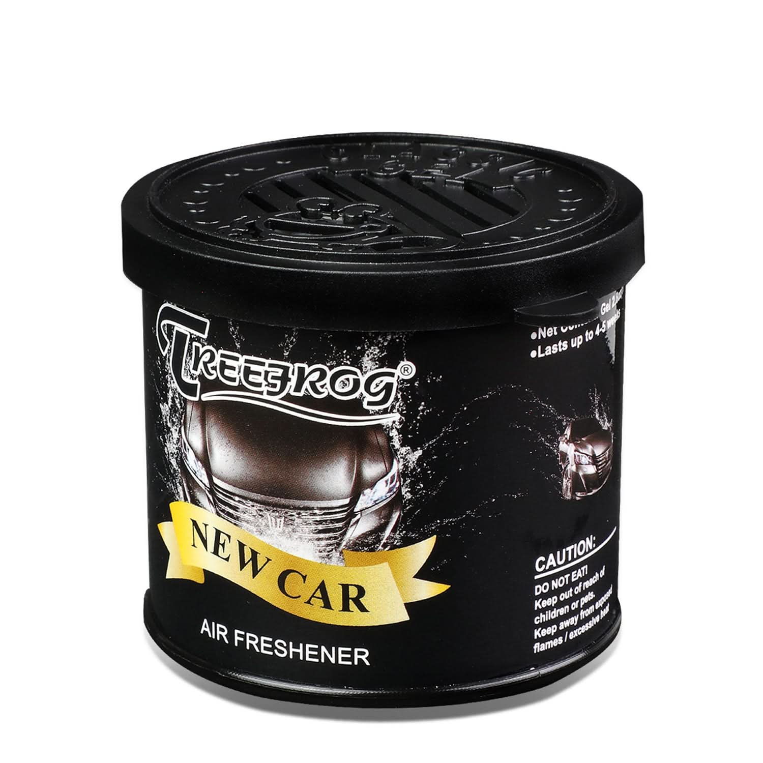 TreeFrog New Car Scent Air Freshener - 80g Round Gel Can - Image 3