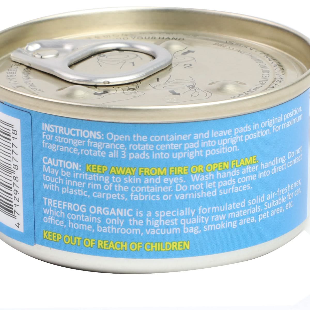TreeFrog Organic Fresh Squash Air Freshener 1.5 oz Can - Image 6