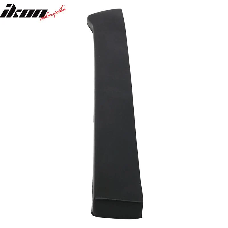 Universal 19" CS Style Rear Bumper Spats Side Extension Lips PU 2PC - Image 4