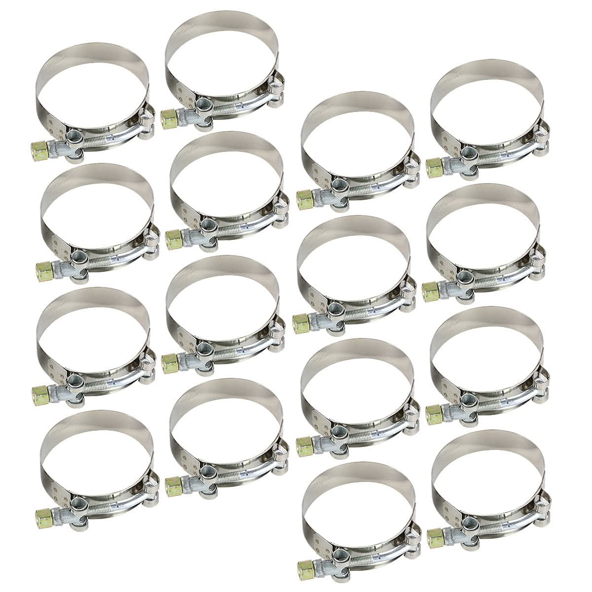 Universal 2.75" Aluminum Intercooler Piping Kit - 8PC w/ Clamps - Image 6