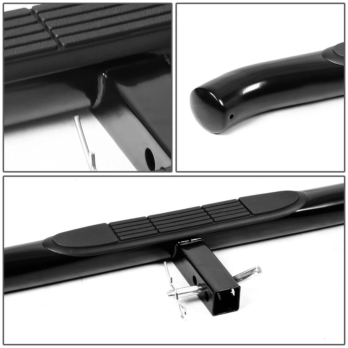Universal 2 Inch Receiver Hitch Step with 3.25 Inch Curved Platform - Image 4