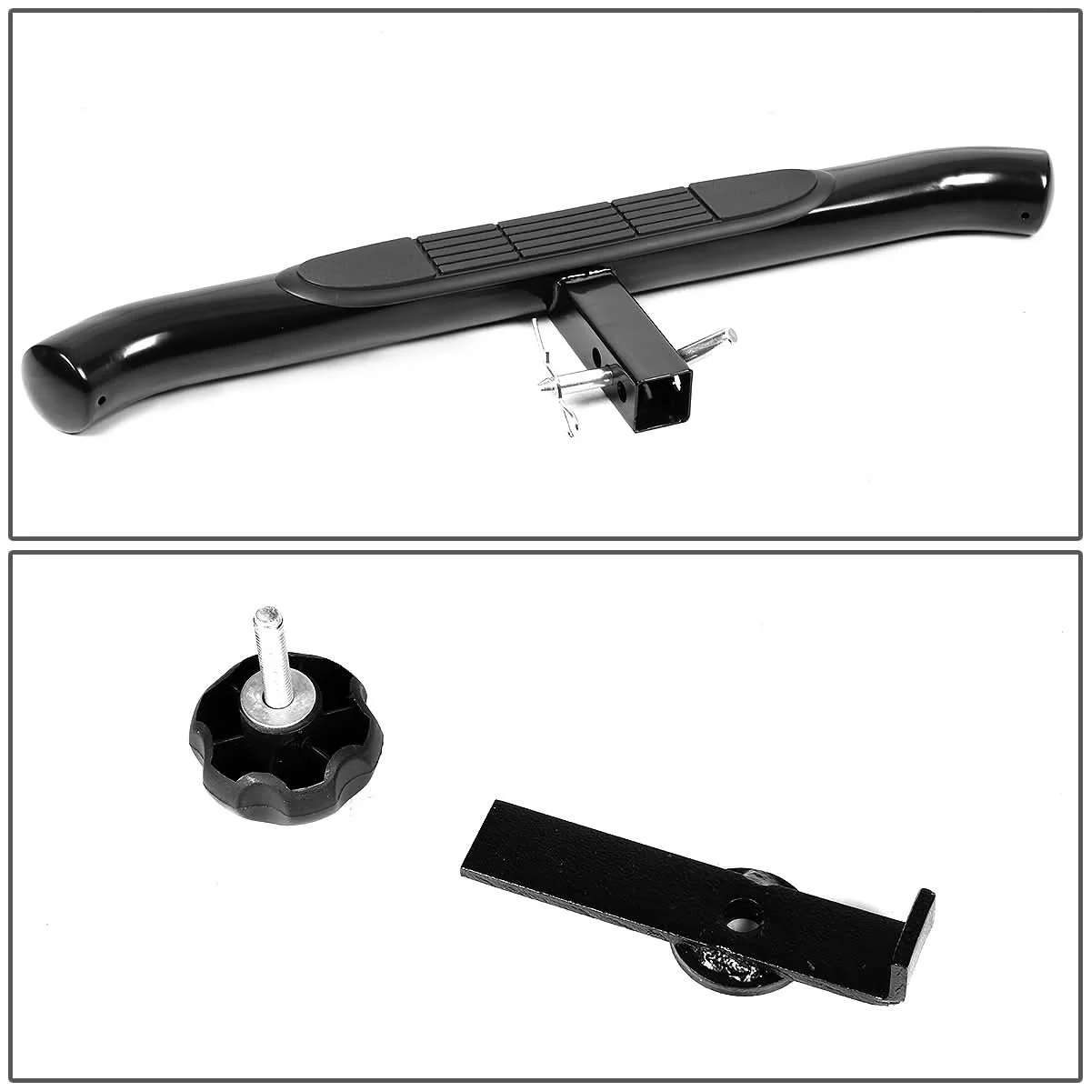 Universal 2 Inch Receiver Hitch Step with 3.25 Inch Curved Platform - Image 5