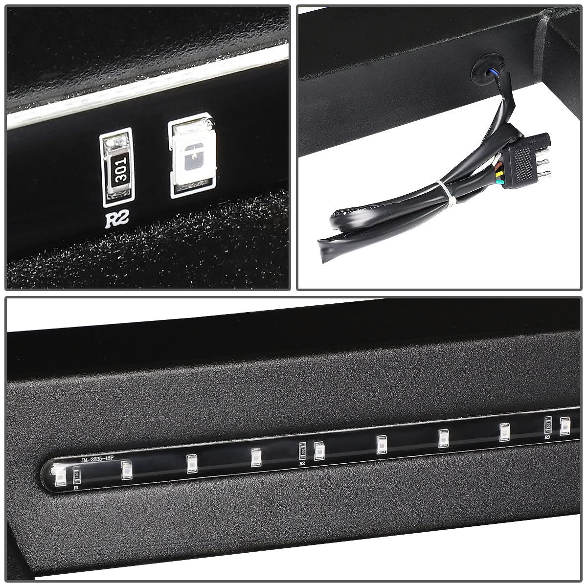 Universal 2" Receiver Hitch Step with LED Light - Image 3