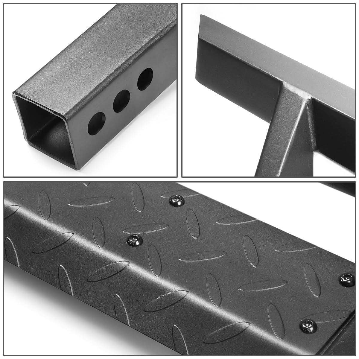 Universal 2" Receiver Hitch Step with LED Light - Image 4