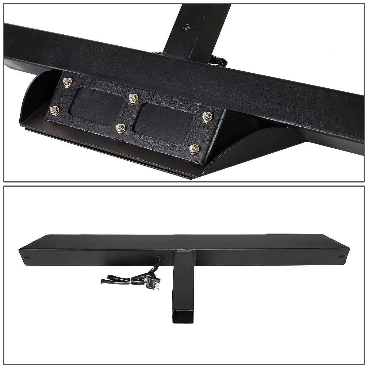 Universal 2" Receiver Hitch Step with LED Light - Image 5