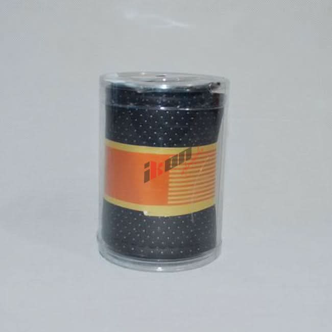 Universal 37-38CM Black Steering Wheel Cover Leather Needle Thread - Image 3