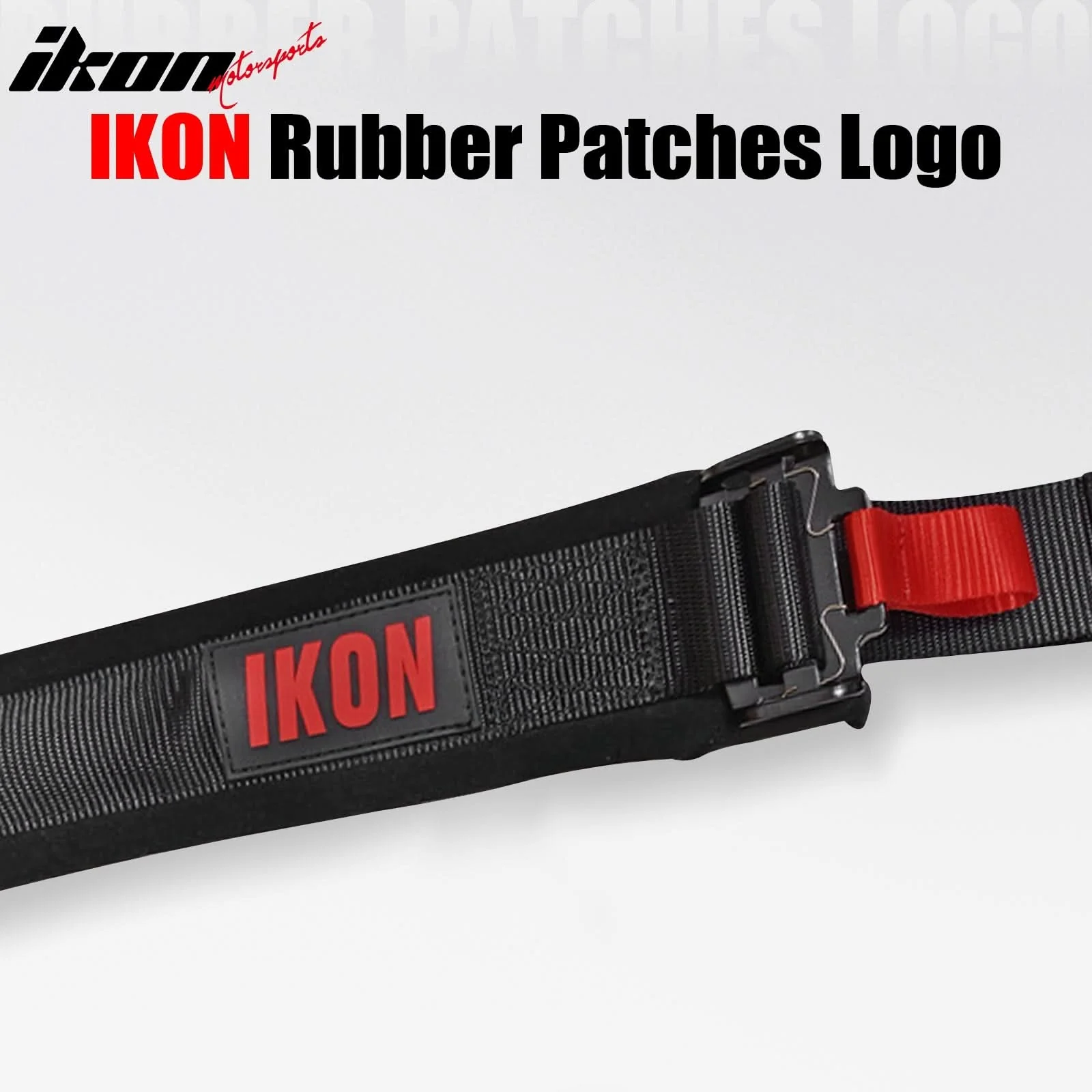 Universal 4 Point Racing Seat Belt Harness 2" Strap Buckle Black - Image 7