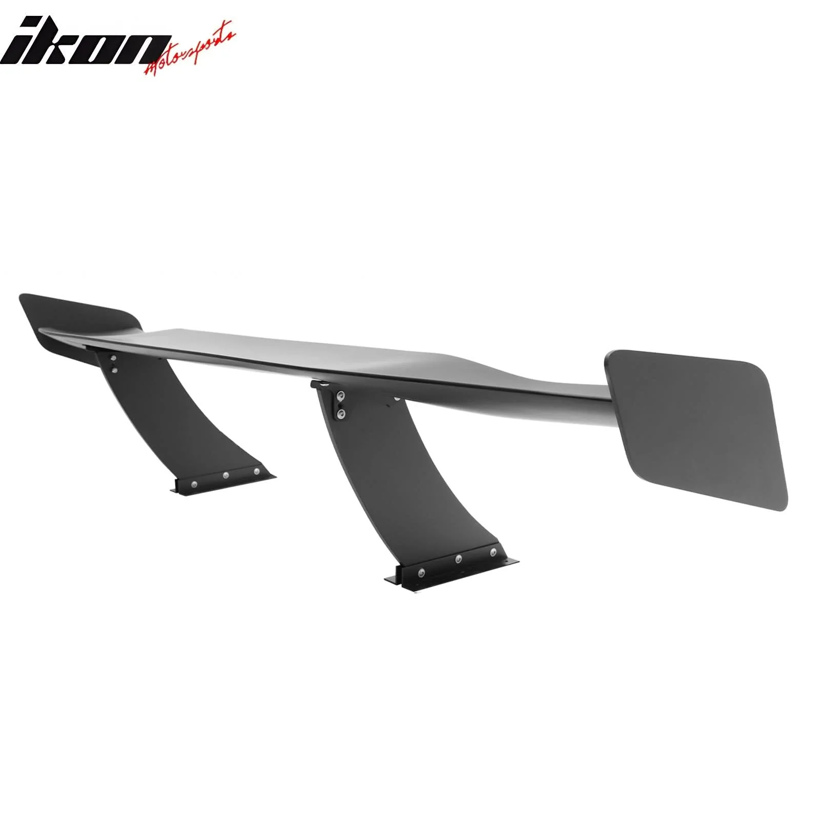 Universal 57'' GT Trunk Spoiler V1 Brackets V4A Legs + V4D Plates ABS - Image 5
