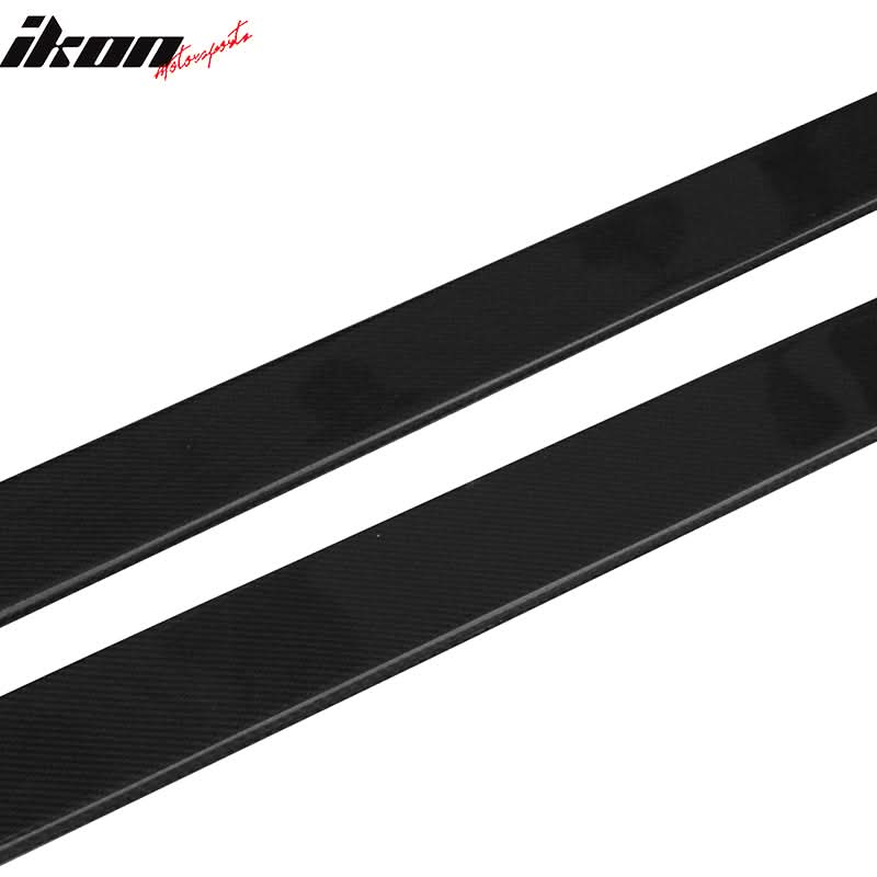 Universal 75 Inch Side Skirt Extension Splitter Carbon Fiber CF - Image 4