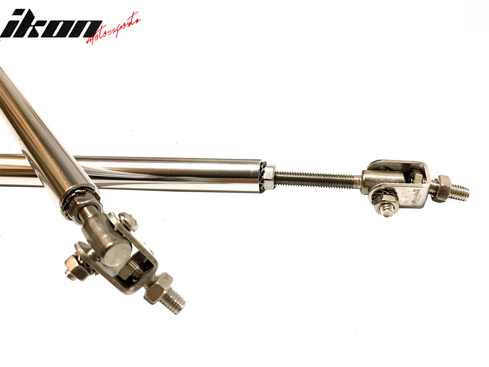 Universal Adjustable Splitter Rods Silver Stainless Steel 7-9 Inch - Image 4