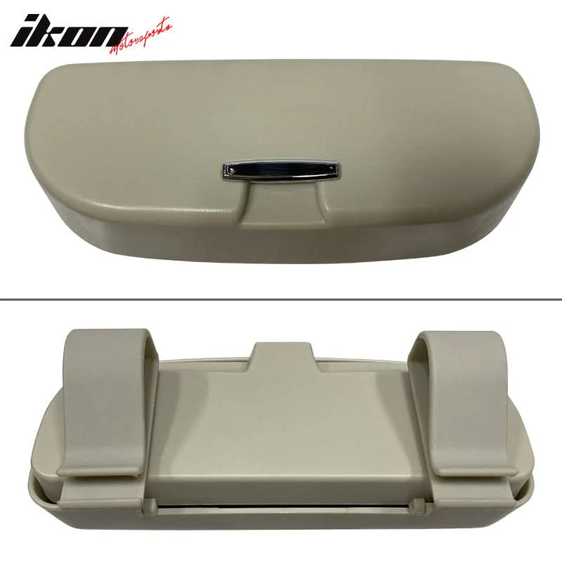 Universal Black Auto Car Sunglasses Holder Organizer Sun Visor Box ABS - Image 15