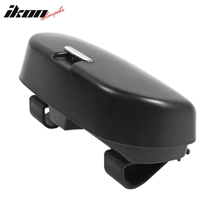 Universal Black Auto Car Sunglasses Holder Organizer Sun Visor Box ABS - Image 8