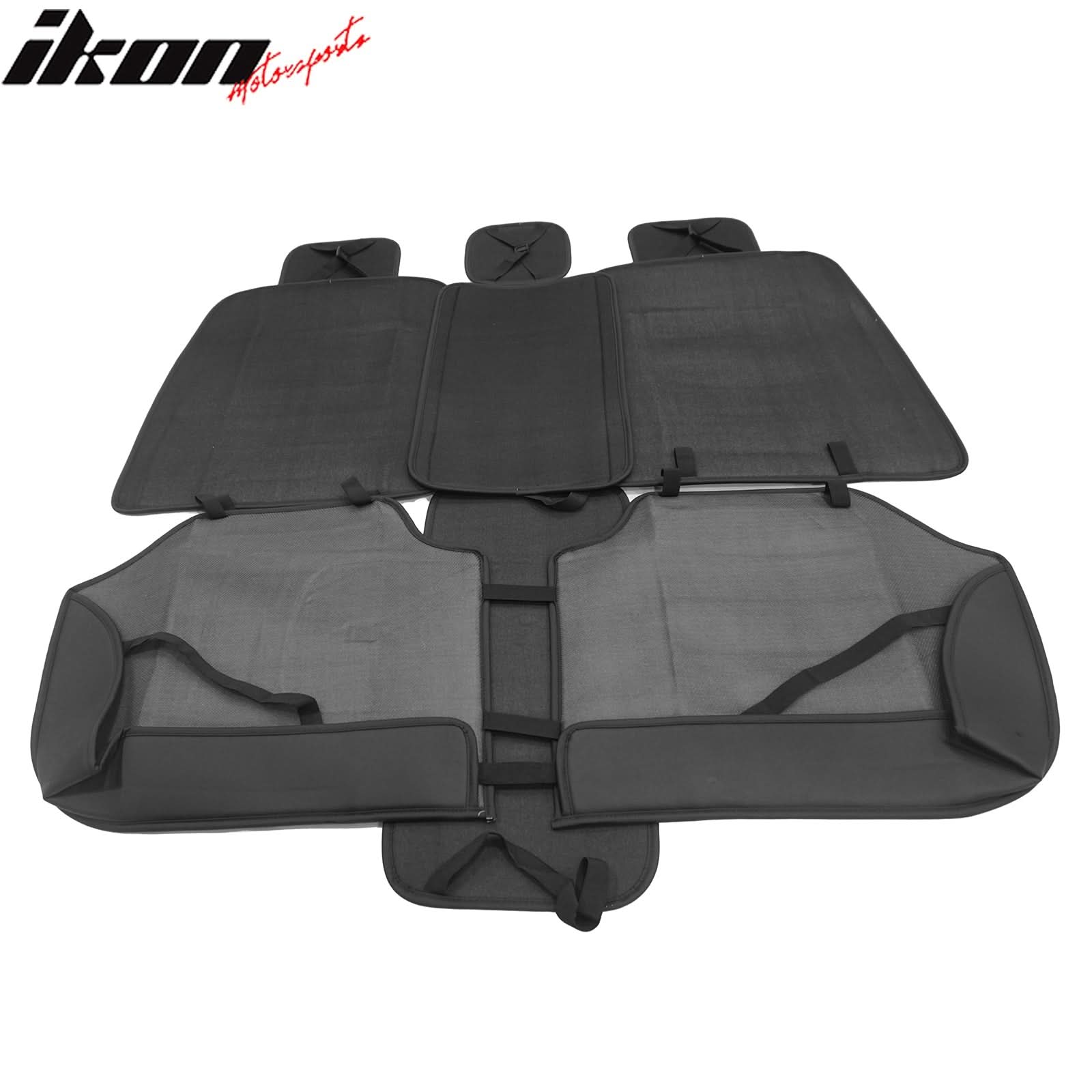 Universal Fit PU Leather Car Seat Covers Cushion Protector - 01 Style - Image 11