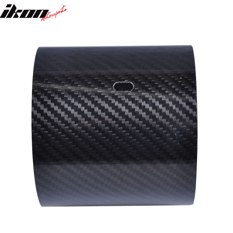 Universal Fitment 4Inch N1 Style Rear Muffler Exhaust Tip Carbon Fiber - Image 2
