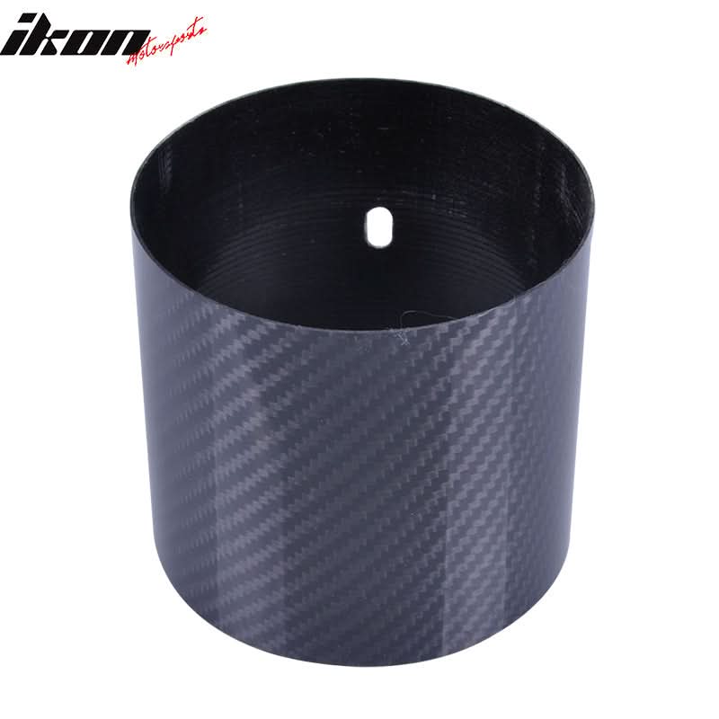 Universal Fitment 4Inch N1 Style Rear Muffler Exhaust Tip Carbon Fiber - Image 3