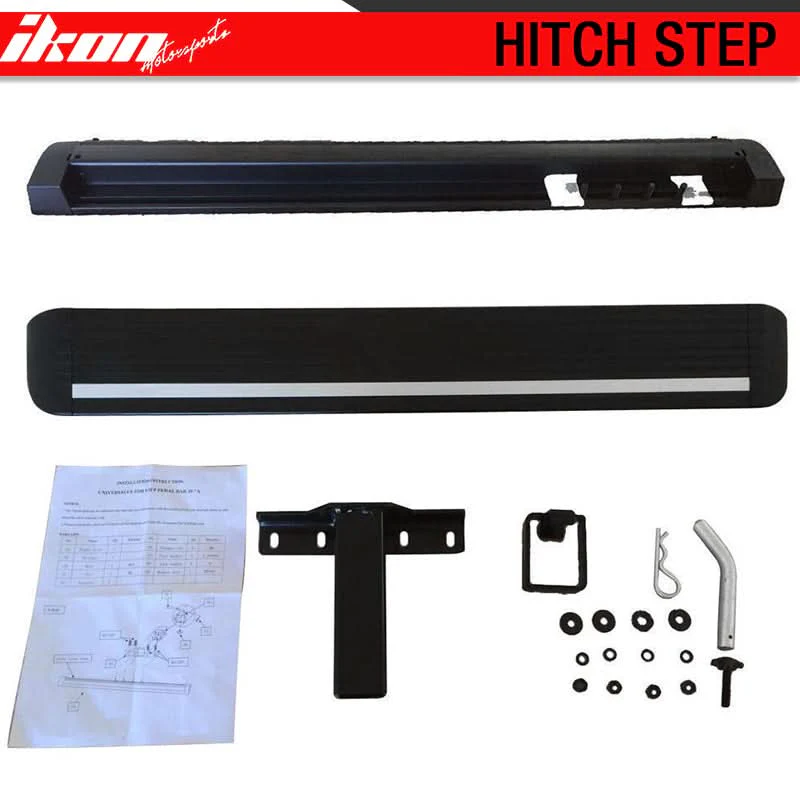 Universal For Cars With 2" Receiver 35" Rear Hitch Step Bumper Bar - Image 2