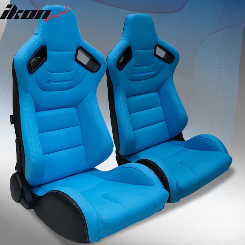Universal Pair Reclinable Racing Seat with Dual Slider - Image 11