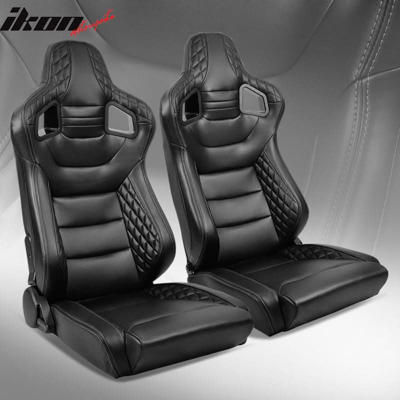 Universal Pair Reclinable Racing Seat with Dual Slider - Image 43
