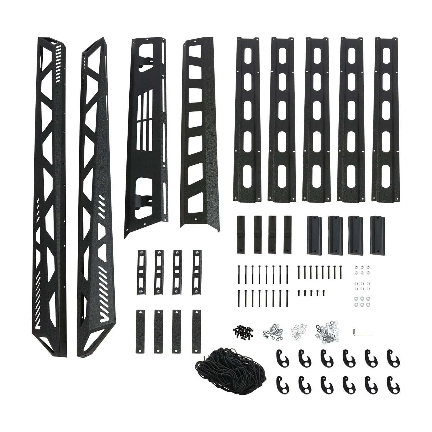 Universal Roof Cargo Basket 47x36x5 for Flat Crossbars - Image 4