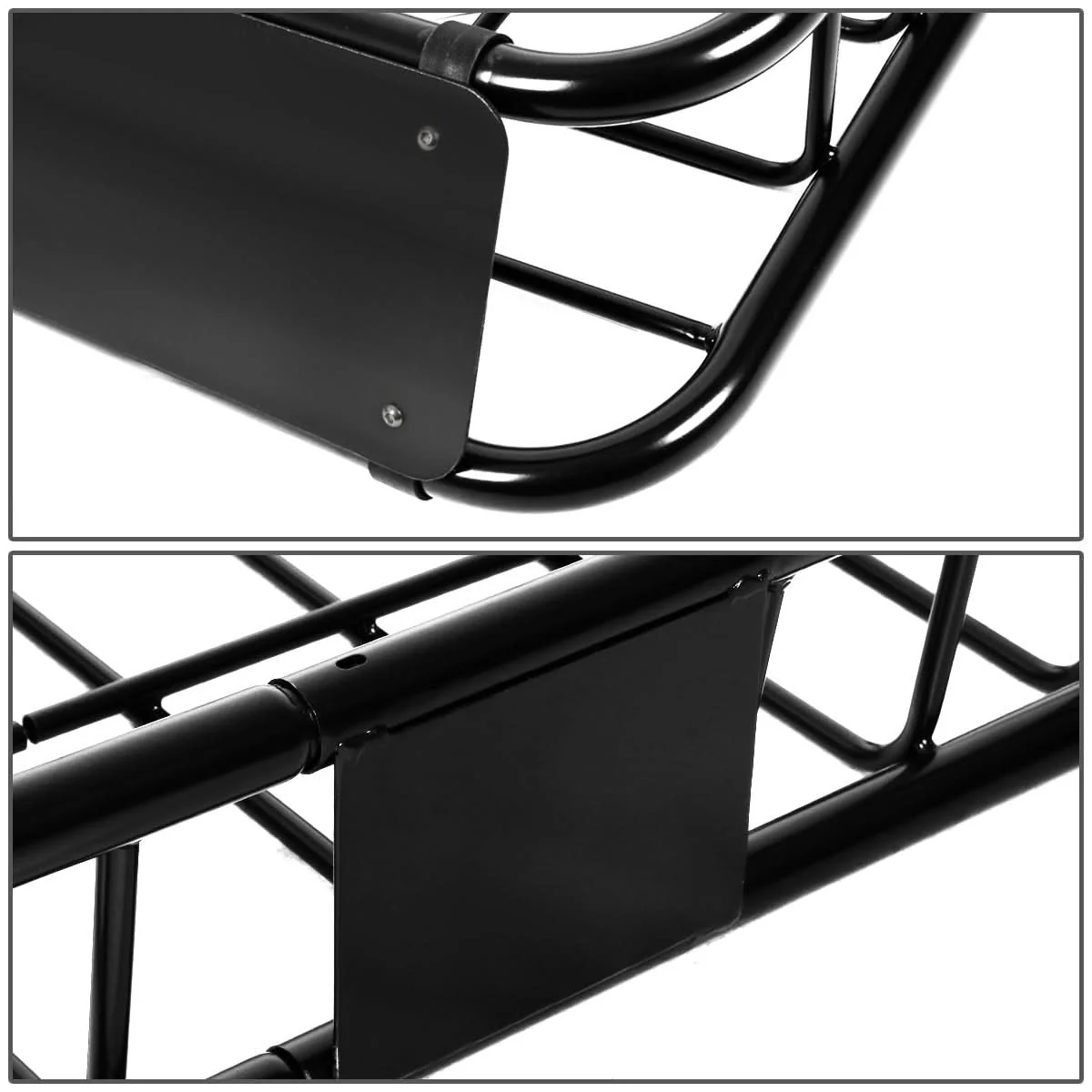 Universal Steel Roof Rack Basket 48" x 40" - Black - Image 4
