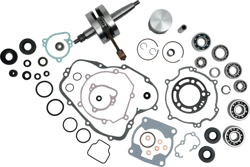 Vertex Pistons 06-13 KX 100 Complete Engine Rebuild Kit - Image 3