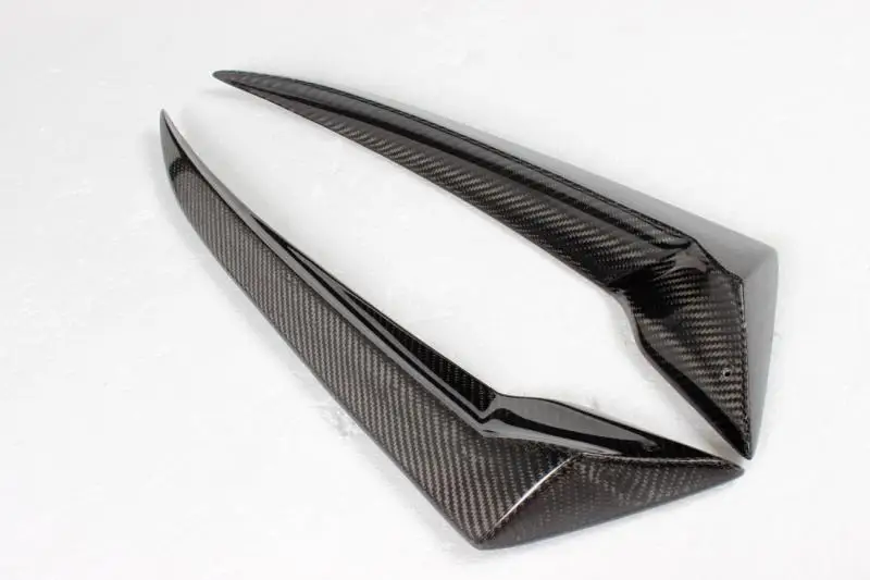 VW Golf MK6 R (R20) Carbon Fiber Front Lip – 3PC Splitter Kit (2012–2016) - Image 6