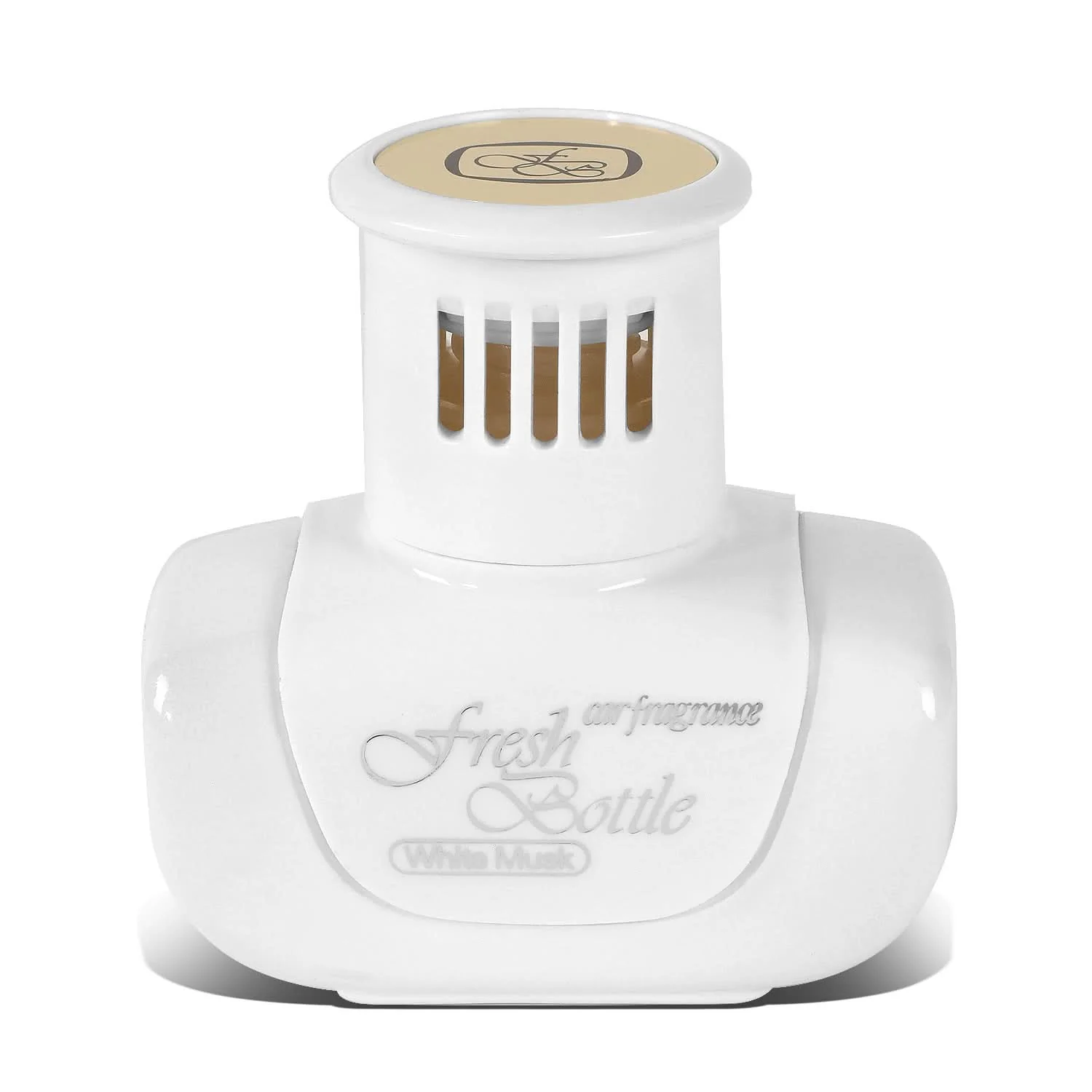 White Musk Air Freshener - 110ml Glass Bottle - Image 2