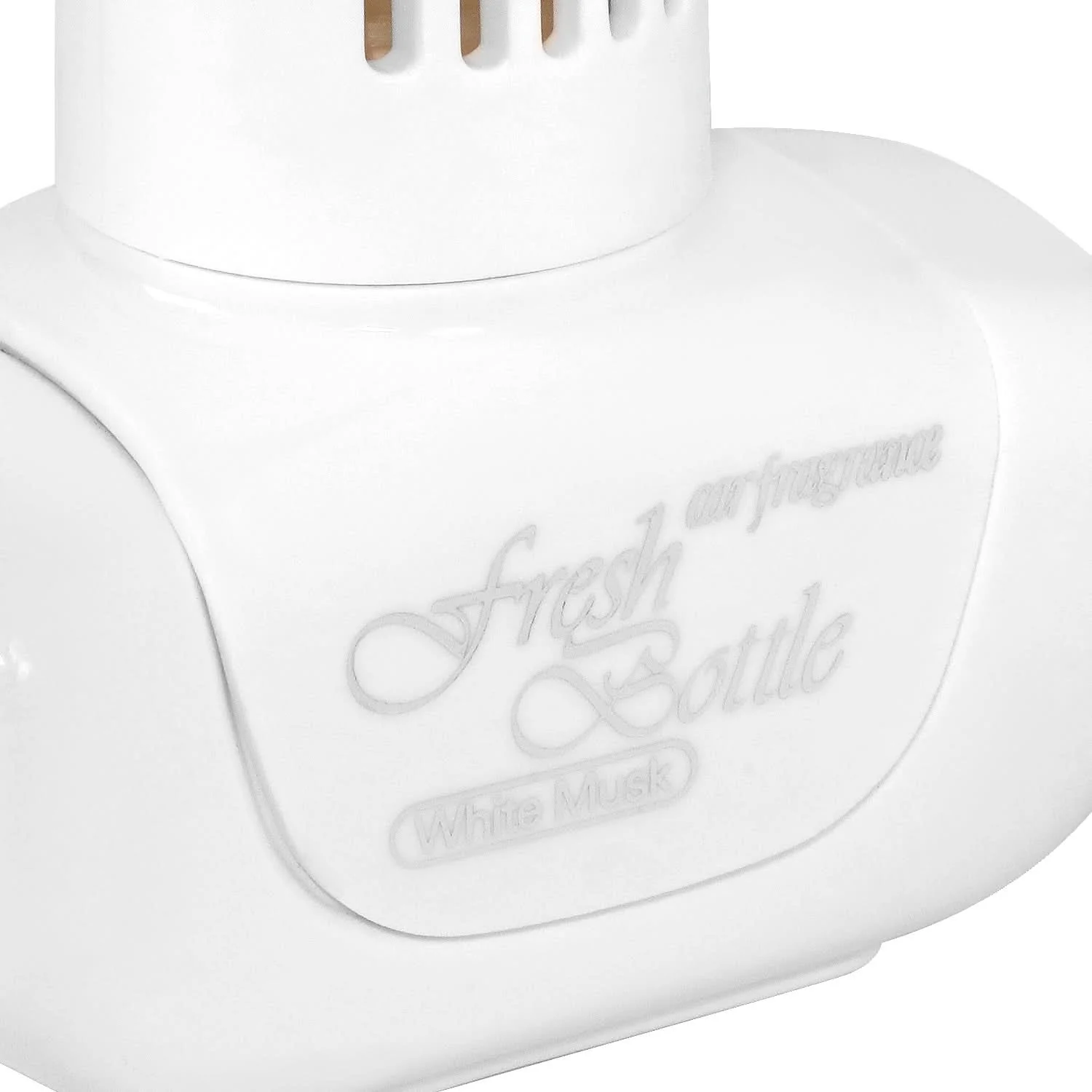 White Musk Air Freshener - 110ml Glass Bottle - Image 3